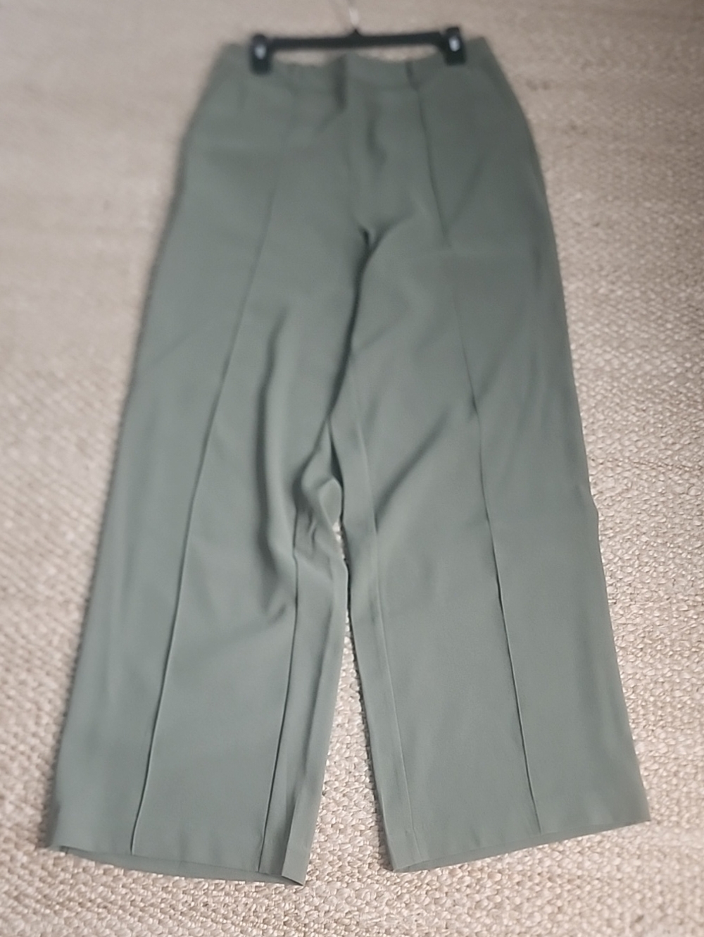 INC International Concepts Sage Green Wide-Leg Trousers